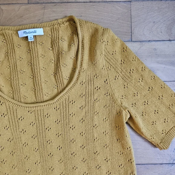 As Seen On TV! Madewell Pointelle Sweater - Picture 10 of 14